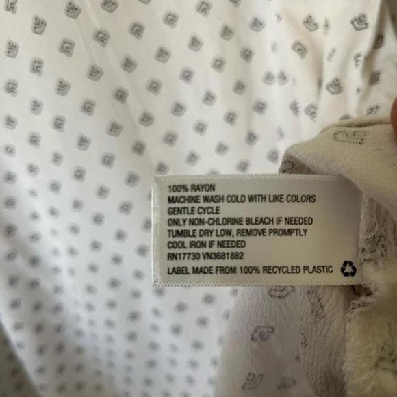 Knox Rose long sleeve top lagenlook cottagecore medium white and black. - Picture 4 of 4